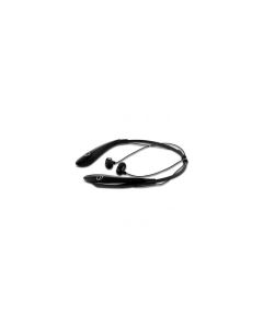 beFree Sound Bluetooth Wireless Active Sports Earbud Headphones in Black with Microphone